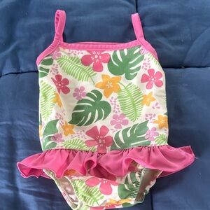 Tropical Floral baby Swimsuit